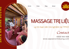 Sapa An Sinh Đường – Địa chỉ massage trị liệu uy tín bạn nên trải nghiệm tại TPHCM